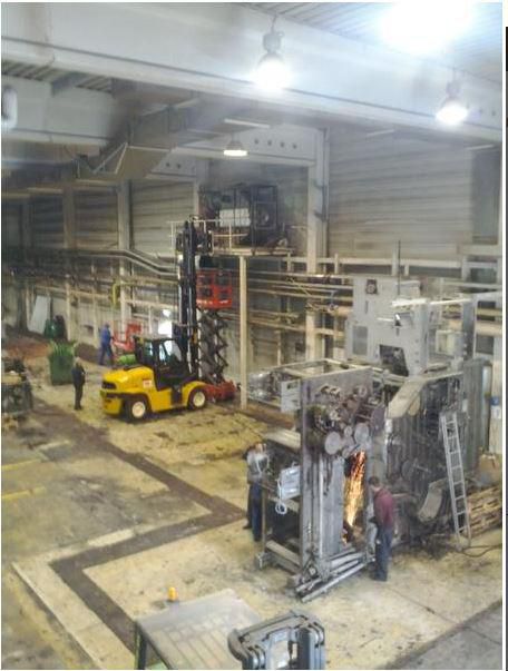 Demontage 300t Druckanlage in 11 Tagen